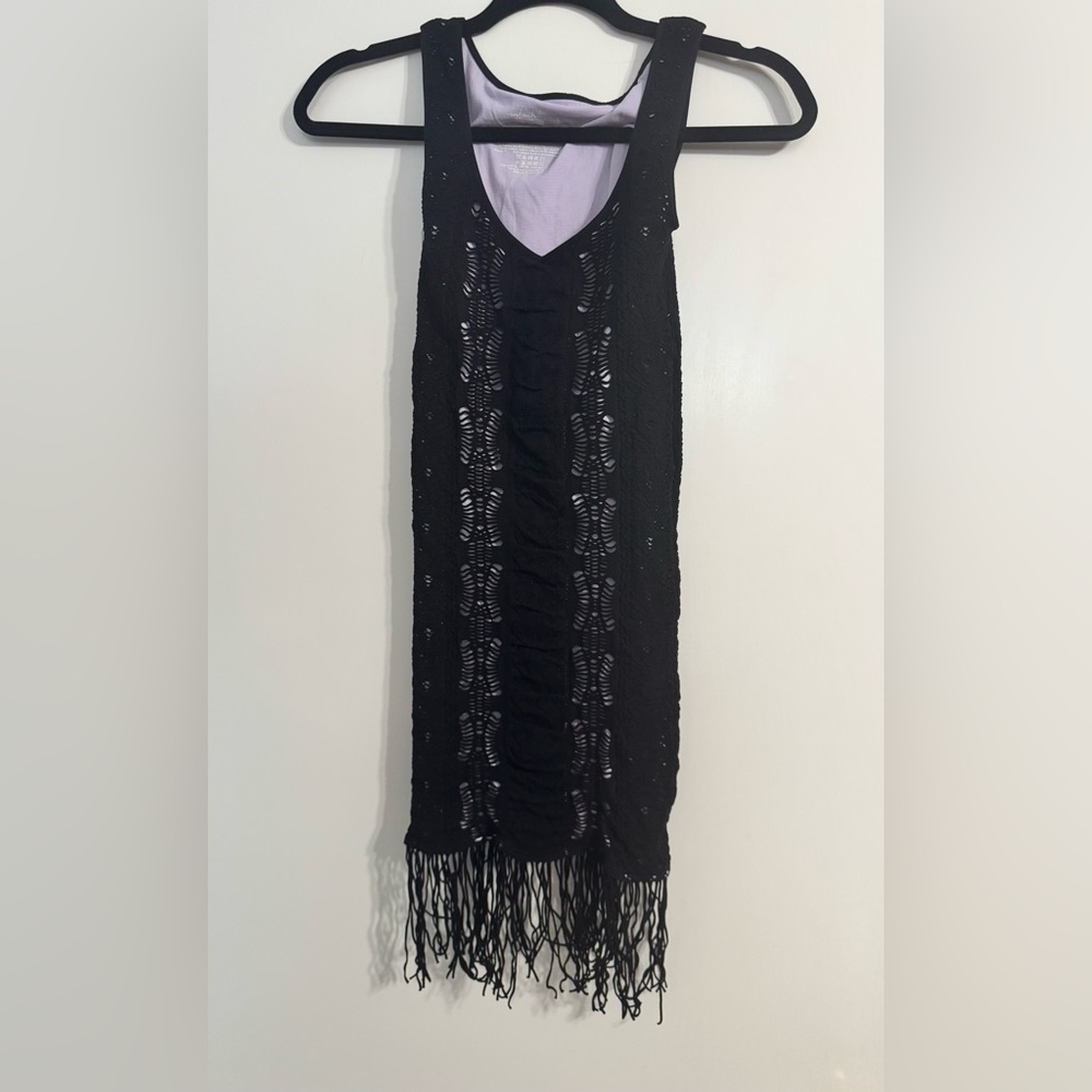 NWOT Intimately Free People Fringe Dress XS/S